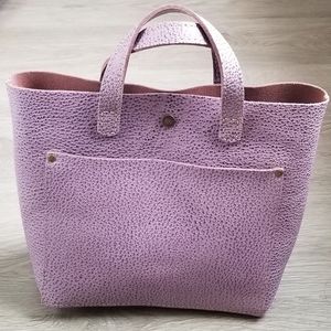 Portland Leather Goods Classic Mini Crossbody Lilac 🦄 NWOT